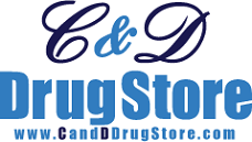 C and D Drugs logo