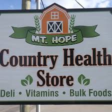 Mt. Hope Country Health Store logo