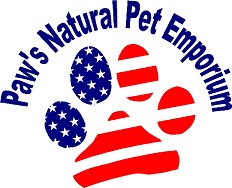Paws Natural Pet Emporium logo
