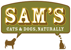 Sam's Cats & Dogs, Naturally logo