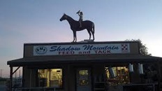 Shadow Mountain Feed and Tack logo
