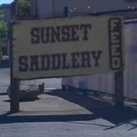 Sunset Saddlery & Feed logo